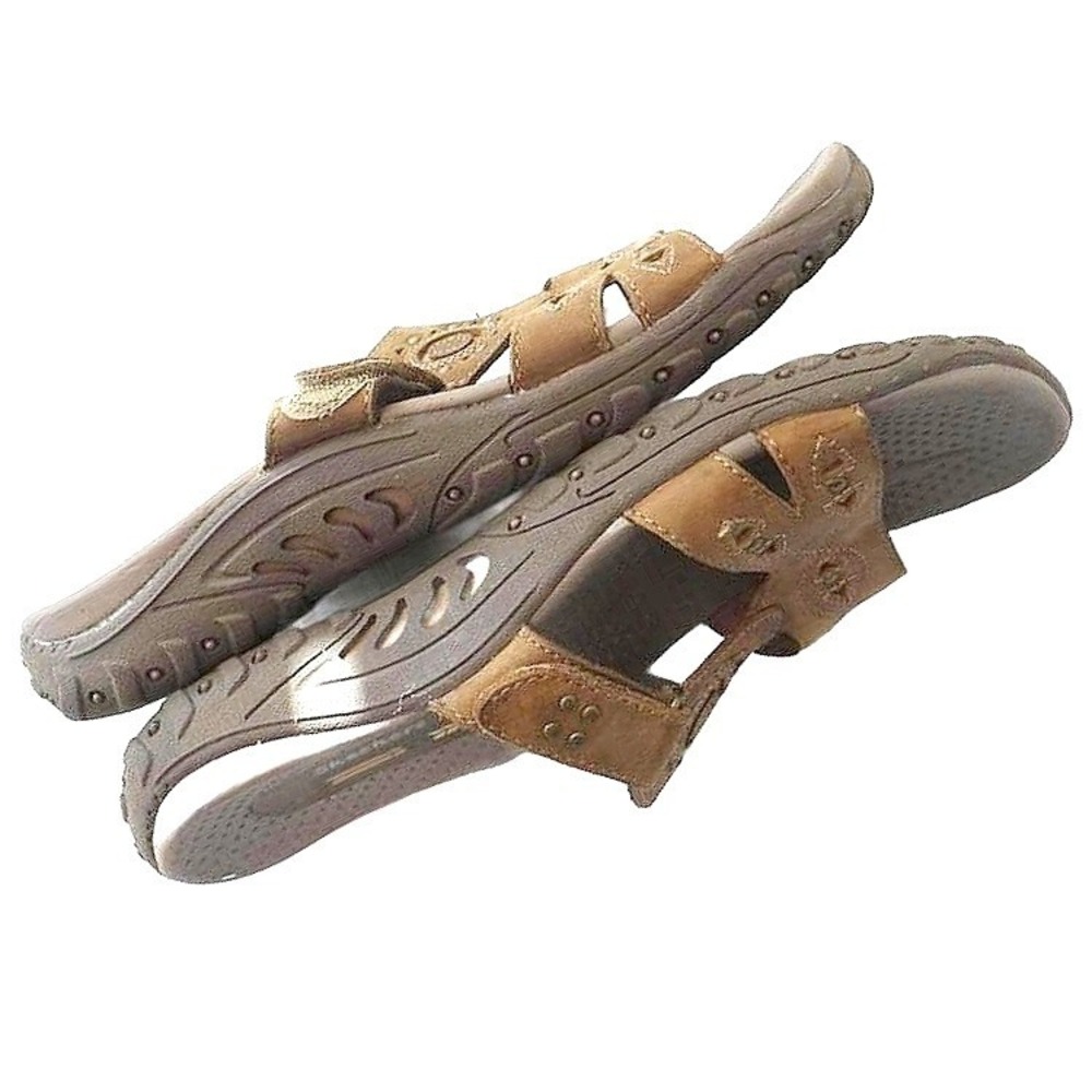 Sketchers‎ Women's Brown Casual Slide Sandals